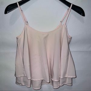Hollister Pink Flowy Tank Top